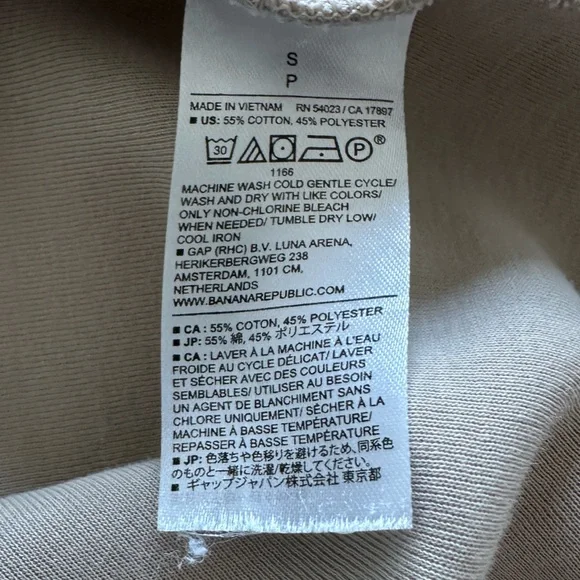 Banana Republic Men's Crewneck Sweater in Light Taupe - Picture 4 of 6